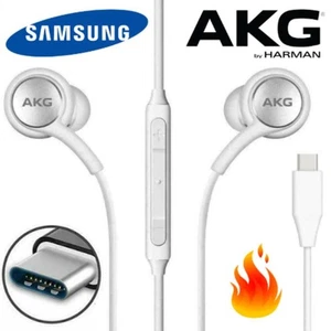 Original Samsung AKG Stereo In-Ear USB-C Type C Earbuds for Galaxy S25 S24 S23 - Picture 1 of 7