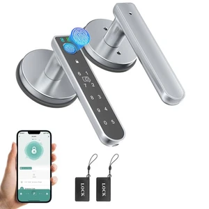 Fingerprint Door Lock, Finger Print Door Knobs Thumbprint Door Knob with App ... - Picture 1 of 7
