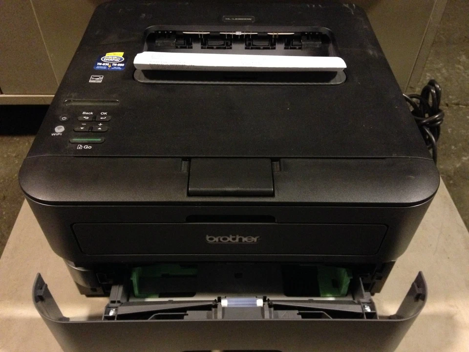 Brother HL-L2360DW Laser Duplex Wireless Printer L2360 with toner/drum 1300 pgs! - Image 1 of 1