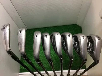 Callaway Steelhead XR Iron Set 5-9,Pw,Aw,Sw 8pc Flex R Original Steel - Image 1 of 4