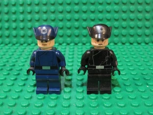 Lot of 2 LEGO Minifigures Star Wars First Order Officer Colonel + Admiral CA36 - Picture 1 of 2