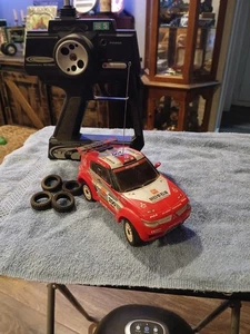 Kyosho Mini-Z Overland Mitsubishi Pajero Paris-Drakar Rally No. 200 1:28 RC Car - Picture 1 of 13