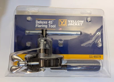 YELLOW JACKET 60278 45 Degree Deluxe Flaring Tool - Image 1 of 2