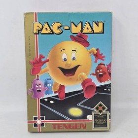 Pac Man Nintendo NES Tengen Box Only Vintage 1984