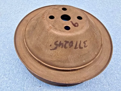 Corvette GM DOUBLE groove Waterpump Pulley # A3770245CC Z28    9 - Imagen 1 de 4