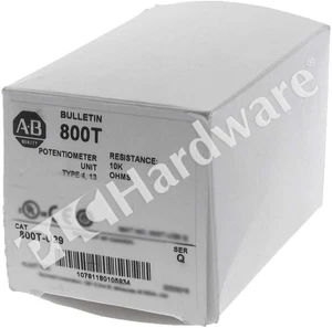 Surplus Open Allen Bradley 800T-U29 /Q 30.5mm Type 4/13 Potentiometer 10K Ohms - Picture 1 of 6