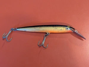 2 Vintage Rapala Sinking Magnum Crankbait CD-13 & CD-18 Finnland, Stahllippe 6" & 9" - Bild 1 von 12