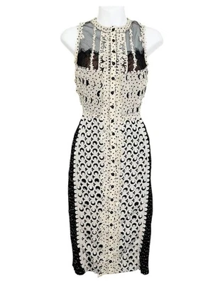 Byron Lars Laser Cut Pencil Dress Size 8 - Image 1 of 2