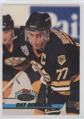1993-94 Topps Stadium Club Ray Bourque #160 HOF - Image 1 of 2
