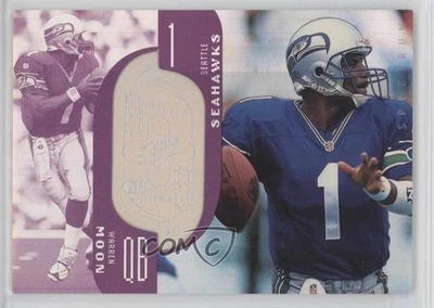 1998 Upper Deck SPx Finite Spectrum /1900 Warren Moon #79 HOF - Image 1 of 2
