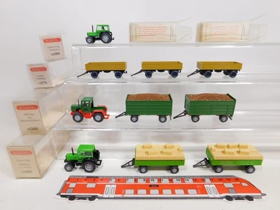 6X WIKING H0 1:87 Modello: 386 Trattore Deutz+384 MB-Trac Ecc TOP+Box #DD957-0,5 - Immagine 1 di 4