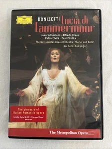 Donizetti DVD - Lucia di Lammermoor  Joan Sutherland Alfredo Kraus Pablo E - Picture 1 of 10