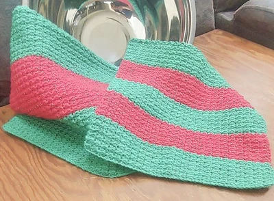 Набор полотенец для посуды ручной вязки - Изображение 1 из 3