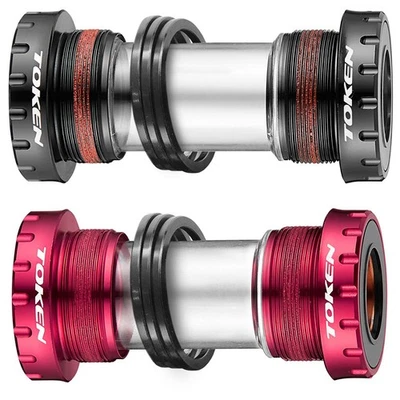TOKEN Ceramic BSA Threaded Bottom Bracket for Shimano 24mm or SRAM GXP 22-24mm - Image 1 of 2