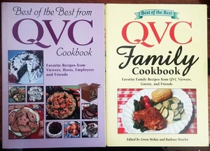 QVC BEST OF THE BEST Cookbook (2002) and FAMILY Cookbook (2005) Set of 2 - Picture 1 of 1