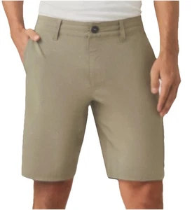 O’Neill Hybrid Herrenshorts, Größe 30, hellbraun, 10” Schrittlänge, schnelltrocknend, 4-Wege-Stretch. - Bild 1 von 5