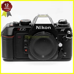 Nikon N2020 (F501) Black Film Autofocus SLR Camera. F-501 body. - Picture 1 of 5