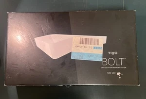 TiVo Bolt 500GB DVR & Streaming Media Player TCD849500, 4K Wi-Fi White - Picture 1 of 9