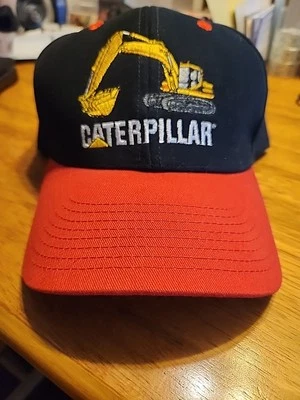 CATERPILLAR НАЗАД МОТЫГА БЕЙСБОЛЬНАЯ КЕПКА ШЛЯПА ЧЕРНЫЙ КРАСНЫЙ ЖЕЛТЫЙ SNAP BACK ПОДХОДИТ ДЛЯ ВСЕХ РАЗМЕРОВ - Изображение 1 из 4