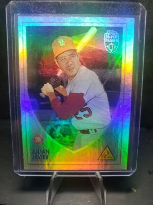 St Louis Cardinals JULIAN JAVIER 02 Topps RetroFractor #’d 0617/1967 - Image 1 of 2