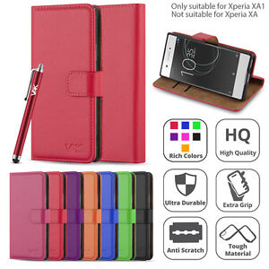 For Sony Xperia XA1 Case Luxury Flip Leather Stand Experia Wallet Phone Cover