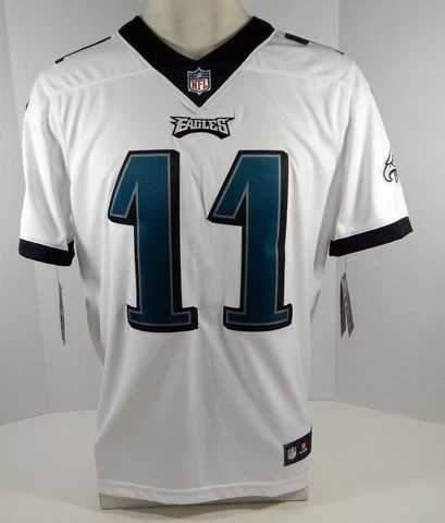 New Mens Philadelphia Eagles Carson Wentz #11 White Limited Jersey L Nike NWT Cover