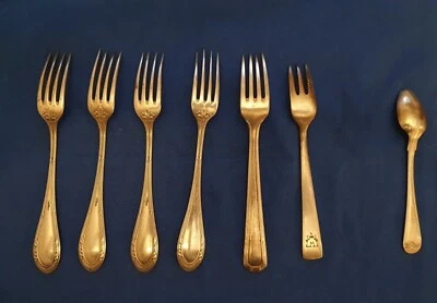 Forchette D'argento Antiche - Immagine 1 di 4