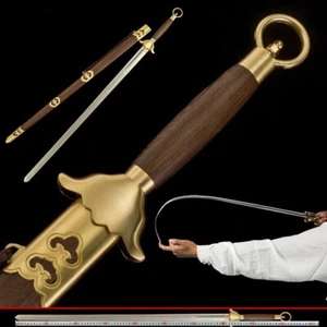 China GongFu Martial arts Perform TaiJi HuanShou Sword Stainless Steel Blade 806 - Picture 1 of 30