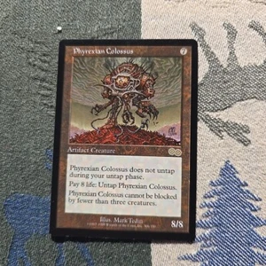 MTG Phyrexian Colossus The List - Urza's Saga 306/335 Regular Rare - Picture 1 of 2