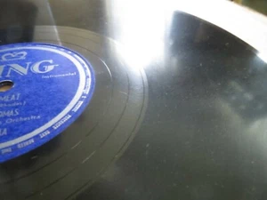 78RPM King 4385 Joe Thomas - Raw Meat / Blue Shadows, visually high-grade E E- - Picture 1 of 8