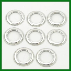 Anillo Maxxima 1 1/4" Cromo Acero Inoxidable Bisel Recorte Cubierta LED M09400 Luz -10 - Imagen 1 de 3