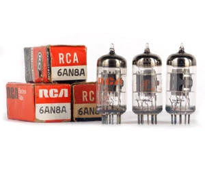 ONE 6AN8A RCA NOS USA Tube Valvola Röhre Lampe TSF Valvula Valve 진공관 真空管 电子管 - Picture 1 of 2