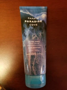 Bath & Body Works Papaya Paradise Cove Ultra Shea KÖRPERCREME 8 Unzen NEU 24 Stunden - Bild 1 von 1