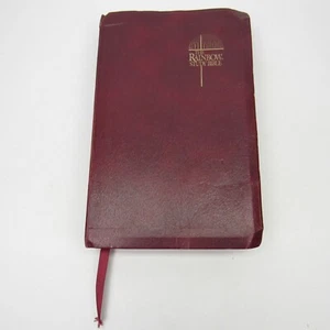 KJV The Rainbow Study Bible Burgundy King James Version BOLD LETTER Edition - Picture 1 of 9
