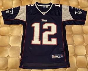 Rare New England Patriots Jersey - #12 BRADY - Reebok On Field - Size Adult M - Picture 1 of 9