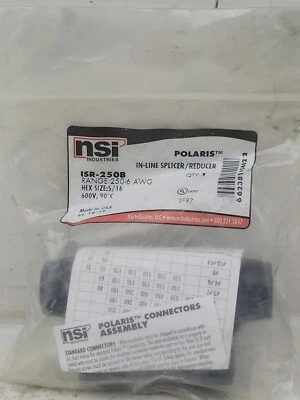 POLARIS Insulated Multitap Connector, 4.00 In. L, ISR-250B (6A6) - Image 1 of 4
