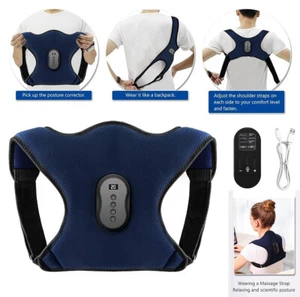 Smart Vibration Reminder Posture Corrector Relax Neck Shoulder Pain Massage - Picture 1 of 13