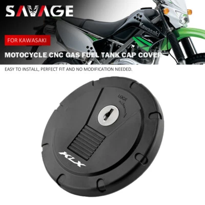 Cubierta del tanque de combustible de gas tapa de aceite para KAWASAKI KLX 300SM KLX150L 250 S/R 250SF KLX650 Foto 1 de 4