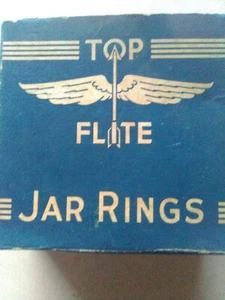 Vintage Top Flite Jar Ringe Box 12 Ringe Crunden Martin MFG NEU - Bild 1 von 5
