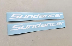 Sundancer Boats Decals SET OF 2 Vinyl Decal Stickers - Picture 1 of 4