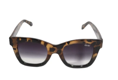 罕见! Quay After Hours 玳瑁黑色褪色 – 原装镜头徽标 – 仓库查找 — 第 1/4 张图片