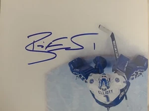 Brian Elliott Autographed Signed Tampa Bay Lightning Photo - Picture 1 of 1