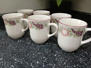BOOTS ORCHARD MUGS X 6 - Foto 1 di 3