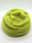 Celadon Green Merino Wool Top Roving -Spin Yarn Needle & Wet felt Crafts Weaving