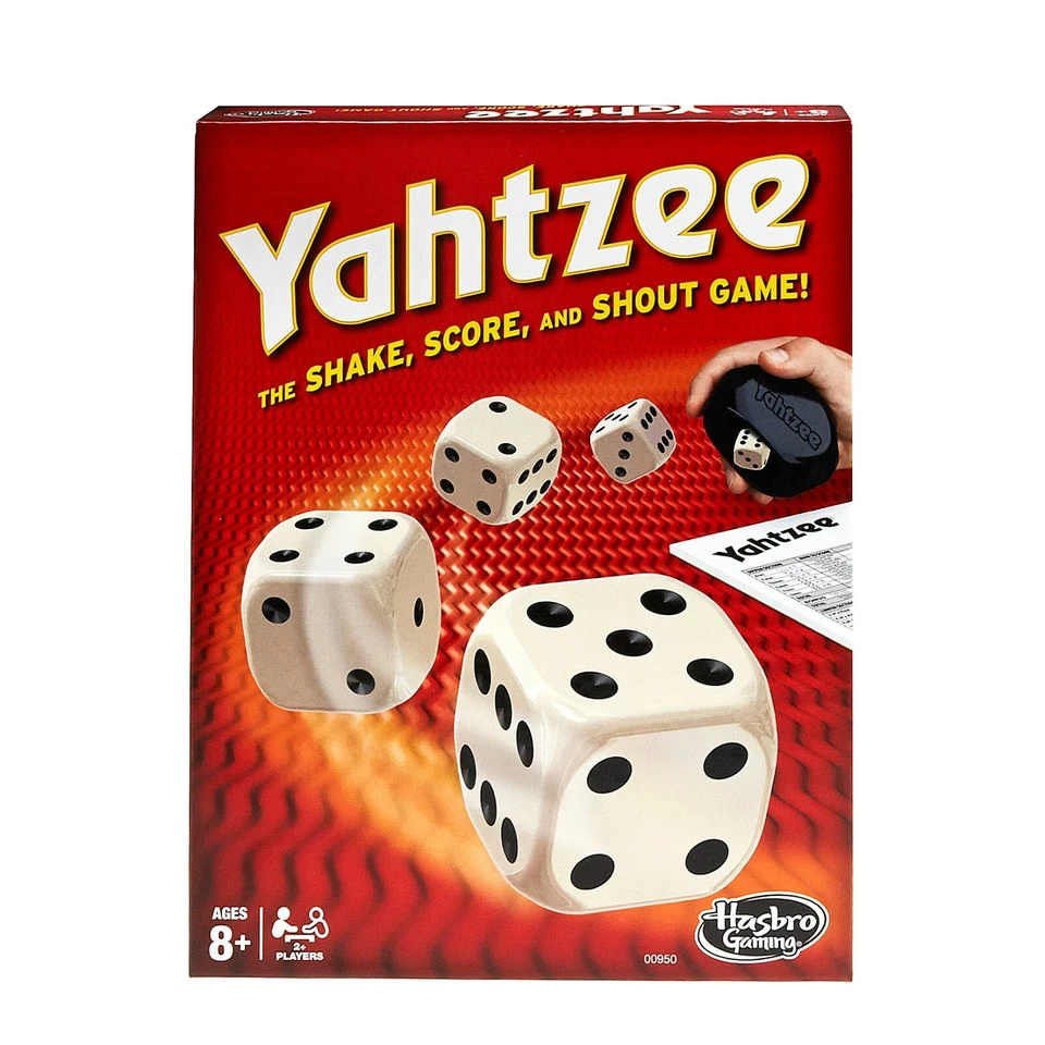 YAHTZEE Classic, Game for Kids Ages 8+, for 2+ Players, Includes Shaker and Dice - Image 1 of 1