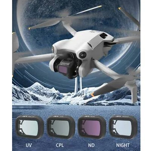For DJI Mini 4 Pro Drone Lightweight CPL ND8 ND16 ND32 ND64 Camera Lens Filters - Picture 1 of 34