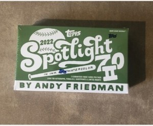 2022 Topps x Spotlight 70 Series 2 by Andy Friedman - Sealed - Ships Next Day!