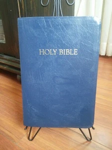 1989 Holy Bible New Revised Standard Version Red Letter by Cokesbury Blue - Picture 1 of 4