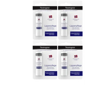4x4.8g Neutrogena Norwegische Formel Lippenpflege-Stift | Reichhaltige Pflege - Bild 1 von 1