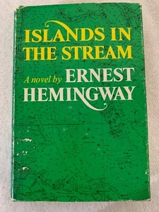 Islands in the Stream a Novel By Ernest Hemingway 1970 BOMC HCDJ Good - Picture 1 of 12